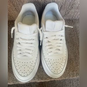 Nike Women's Court Vision Low Alta Platform Shoes